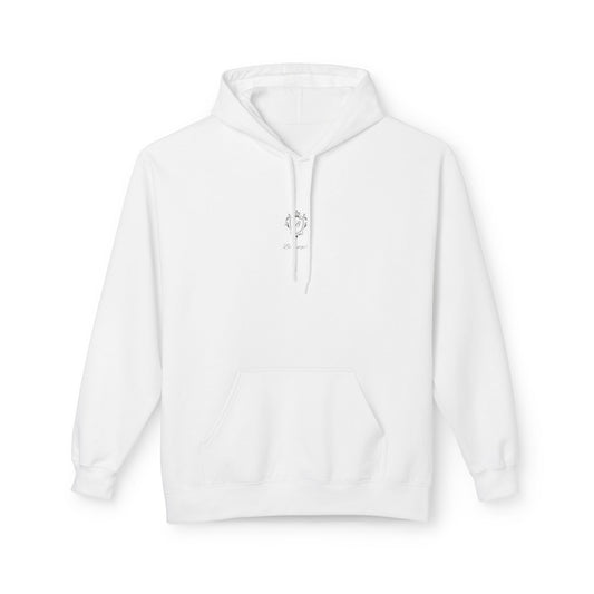 Unisex Midweight Fleece Hoodie - Big Dreams & Good Music Design