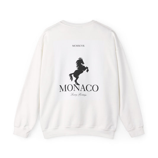 Monaco Luxury Heritage Crewneck Sweatshirt - Unisex Heavy Blend™ Apparel